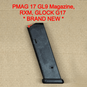 Magpul PMAG 17 GL9 Glock 17 9mm 17 Round Magazine OEM Polymer RXM Compatible - MAG546