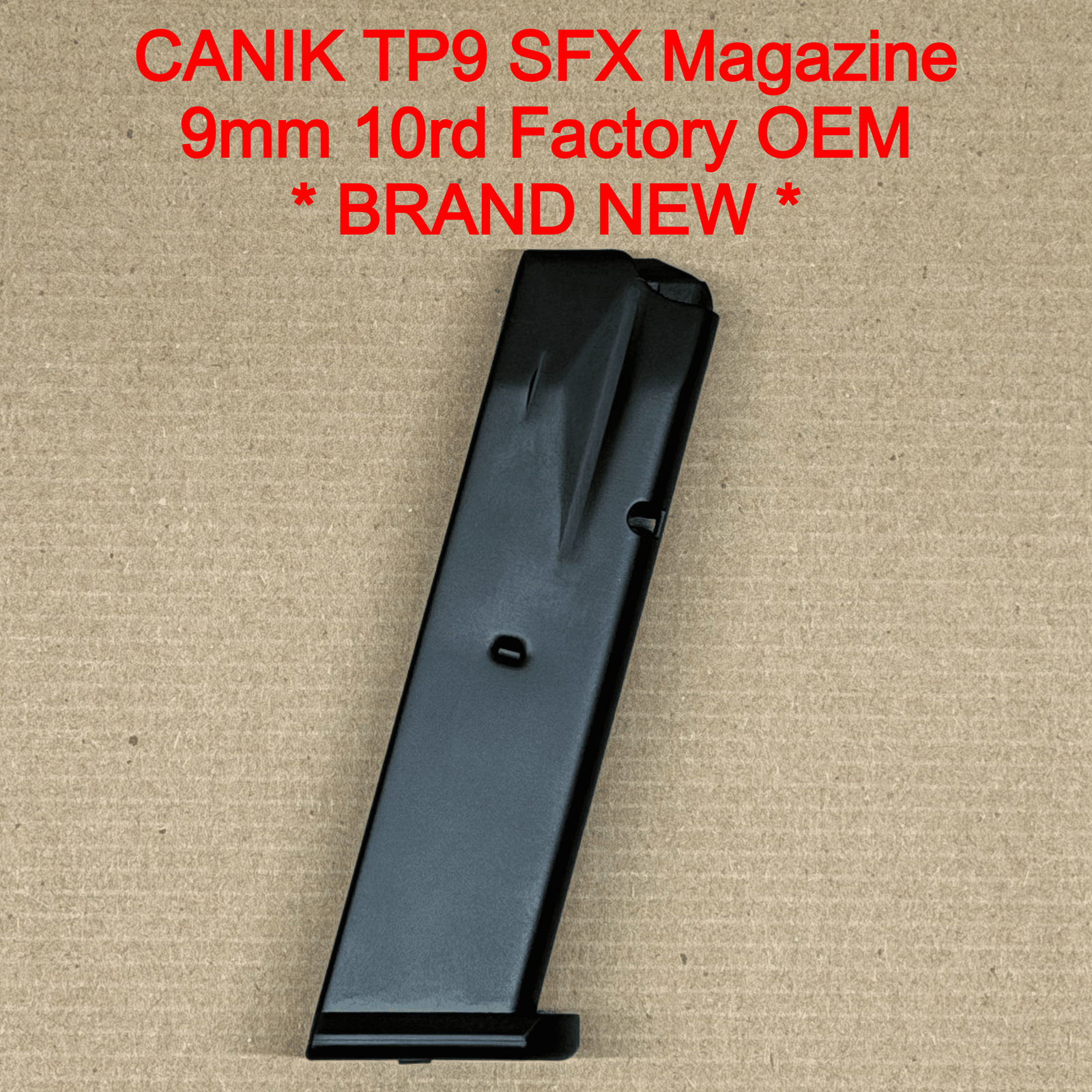 NEW Canik METE SFx 9mm 10 Round Magazine OEM Steel Factory Mag - MA549