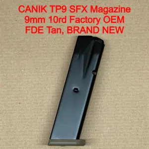 Canik METE SFx TP9 SFx 9mm 10 Round Magazine OEM Factory FDE Tan Replacement - MA549