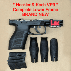 NEW - FACTORY HK VP9A1 K 9mm Lower Frame Assembly Compact Black