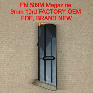 FN 509M 9mm 10 Round Magazine FDE OEM Factory FN America Brand New - 20-100351