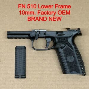 FN 510 MRD Lower Frame Assembly – OEM Polymer Frame Black – BRAND NEW