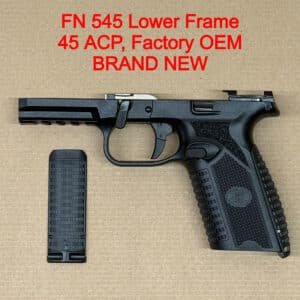 FN 545 MRD Lower Frame Assembly – OEM Polymer Frame Black – BRAND NEW