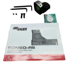 NEW - FACTORY SIG SAUER ROMEO-RS Compact 3 MOA RMSc Red Dot Optic