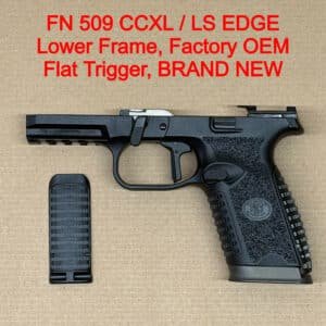 FN 509 LS Edge Lower Frame Assembly – OEM Polymer Frame Graphite – BRAND NEW