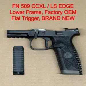 FN 509 LS Edge Lower Frame Assembly – OEM Polymer Frame Graphite – BRAND NEW