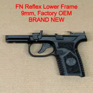 FN Reflex Lower Frame Assembly – OEM Micro Compact Polymer Frame Black – BRAND NEW