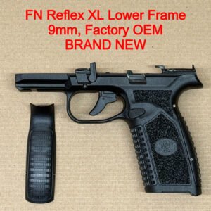 FN Reflex XL MRD Lower Frame Assembly – OEM Micro Compact Polymer Frame Black – BRAND NEW