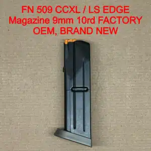 FN 509 LS Edge 9mm 10 Round Magazine OEM Factory FN America Brand New - 20-100479