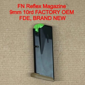 FN Reflex 9mm 10 Round Magazine FDE OEM Factory FN America Micro Compact Brand New