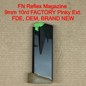 FN Reflex 9mm 10 Round Magazine FDE OEM Factory FN America Micro Compact Brand New - 20-100711