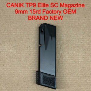 Canik TP9 Elite SC 9mm 15 Round Magazine OEM Factory Grip Extension Sub Compact Brand New - MA903