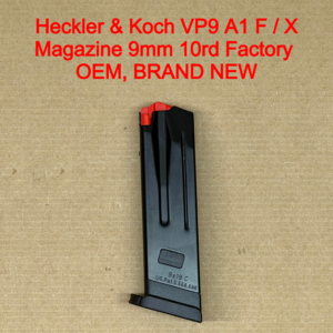 HK VP9 F/X P30 9mm 10 Round Magazine OEM Factory Heckler Koch Brand New - 50259077