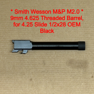 Smith Wesson M&P M2.0 9mm 4.625 Threaded Barrel 1/2x28 OEM 14401 -TM