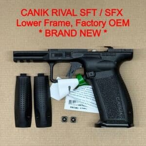 Canik SFx Rival Lower Frame Assembly – OEM Full Size Polymer Dark Side Frame – BRAND NEW