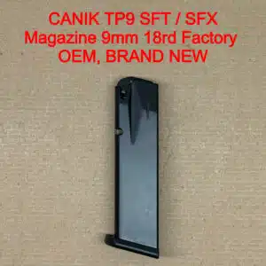 Canik TP9 METE SFX 9mm 18 Round Magazine OEM Factory Full Size Anti Friction Brand New - MA2240