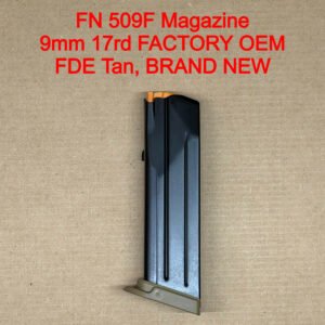 FN 509 17 Round 9mm OEM FDE Magazine – 20-100346-1 – Factory New