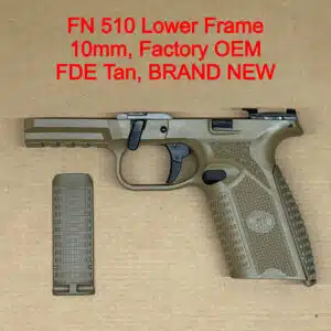 FN 510 MRD Lower Frame Assembly 10mm FDE Full Size OEM – BRAND NEW
