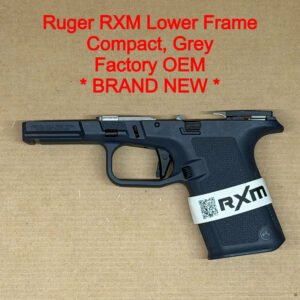 Ruger RXM 9mm Lower Frame Assembly Glock 19 Compatible Compact Grey – BRAND NEW
