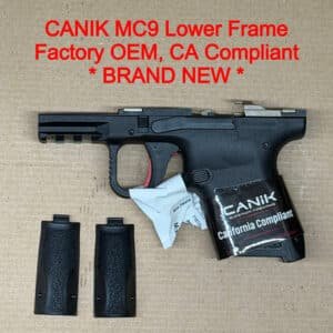 Canik Mete MC9 OEM Lower Frame Assembly Black 9mm Micro Compact – BRAND NEW
