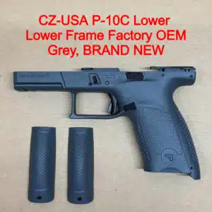 CZ-USA P-10 C OEM Lower Frame Assembly Grey 9mm Compact – BRAND NEW