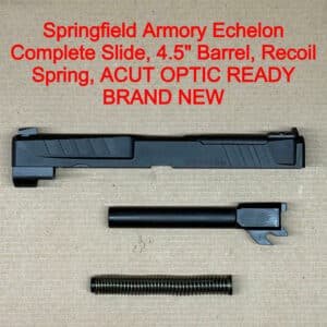 Springfield Echelon OEM Complete Slide Assembly 4.5" 9mm A-CUT Aimpoint Ready – BRAND NEW