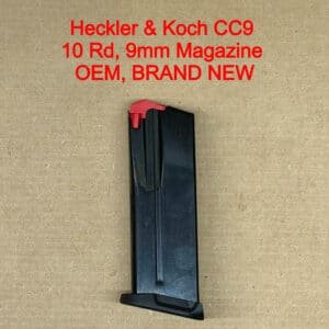 HK CC9 9mm 10 Round Magazine OEM Factory Steel Flush Fit Replacement Magazine - 51000470