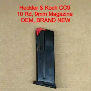 HK CC9 9mm 10 Round Magazine OEM Factory Steel Flush Fit Replacement Magazine - 51000470