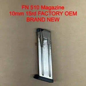 FN 510 Tactical 10mm 15 Round OEM Magazine Nickel 20-100719