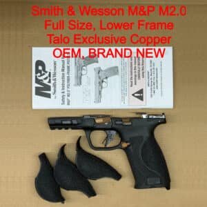 S&W M&P M2.0 Full Size Lower Frame Assembly Performance Center TALO Copper OEM