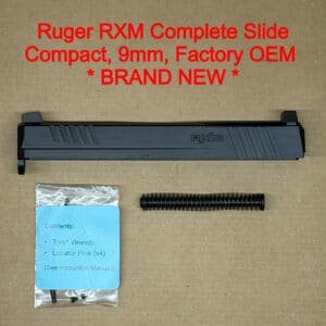 Ruger RXM Glock 19 Gen 3 Compatible Complete Slide Assembly OEM Optics Ready Factory