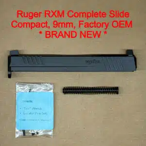Ruger RXM Glock 19 Gen 3 Compatible Complete Slide Assembly OEM Optics Ready Factory