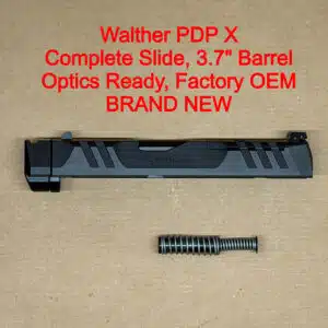 Walther PDP F-Series Pro-X PMM 9mm 3.75 Complete Upper Slide Assembly – BRAND NEW