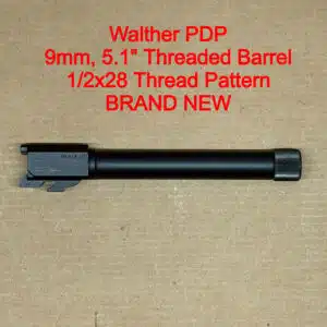 Walther PDP 5.1″ Threaded Polygon Barrel Spring Kit 9mm OEM 2871998