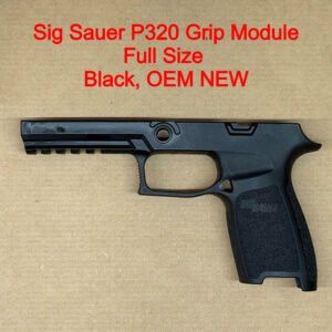 SIG Sauer P320 Full Size 9mm 40 S&W 357 SIG Manual Safety Grip Module Black Medium NEW 8901478