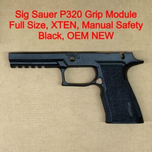 SIG Sauer P320 XTEN XFULL 10mm Manual Safety Grip Module Black Medium NEW 8901144