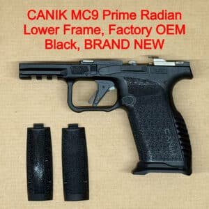 Canik Mete MC9 Prime Radian Lower Frame Assembly Radian Backstrap Magwell NEW