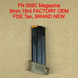 FN 509C Compact 9mm 15 Round Extended Magazine FDE OEM NEW 20-100380