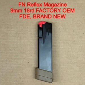 FN Reflex Reflex XL 9mm 18 Round Extended Magazine FDE OEM NEW 20-100906