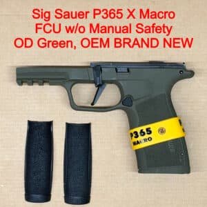Sig Sauer P365 X-Macro OEM Factory FCU OD Green No Manual Safety NEW