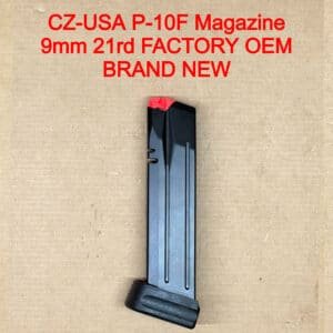 CZ P-10 F P-09 9mm 21 Round Magazine OEM Black 11443