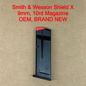 Smith & Wesson M&P Shield X 9mm 10 Round Magazine OEM Black NEW 14474