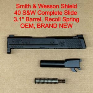 S&W M&P Shield M2.0 .40 S&W 3.1″ Complete Slide Barrel Recoil Spring OEM NEW