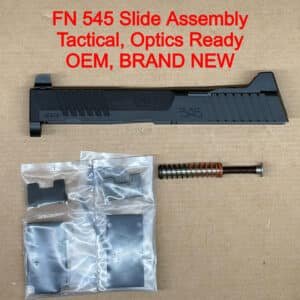 FN 545 Tactical MRD Complete Slide OEM Black PVD Optic Ready .45 ACP