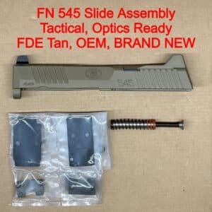 FN 545 Tactical MRD Complete Slide OEM FDE Tan Optic Ready .45 ACP