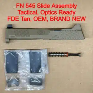 FN 545 Tactical MRD Complete Slide OEM FDE Tan Optic Ready .45 ACP