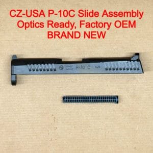CZ P-10 C OR 9mm Complete Slide Assembly OEM Black Optics Ready NEW
