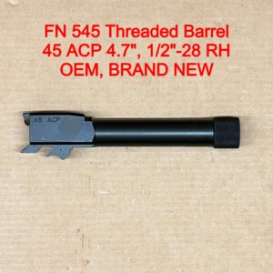 FN 545T .45 ACP 4.71″ Threaded Barrel .578x28 Black w/ Thread Protector